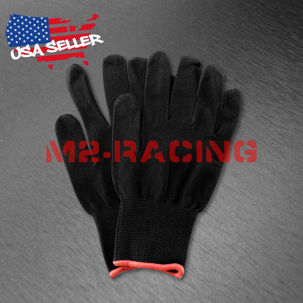 Graphic Decal Vinyl Wrap Seamless Motion Cotton Glove Low Friction Curved Areas