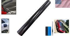 6D High Gloss Black Vinyl Wrap Roll – Bubble-Free Application for Perfect Finish