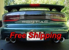 Rear Bumper Letters For 1993-2002 Bumper 93-02 Firebird Trans am set