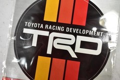 Chroma TRD Toyota Racing Dev Vinyl Decal Sticker Multicolor 25181 4 Pack
