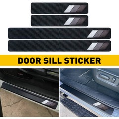 4X Car Door Sill Scuff Cover Anti Scratch Sticker Accessories For Toyota Camry T