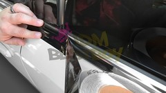 3M 2080 Black Vinyl Wrap Kit for Black Out Chrome Delete1 Window Trim Door Trim
