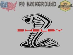 Shelby Cobra Fits Ford Mustang GT American Muscle Car Vinyl Decal Bumper
