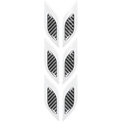 White-Black Car Door Handle Bowl Anti-Scratch Sticker Protector Trim