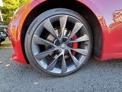 12pc Tesla Caliper Brake 3M 1080/2080 Vinyl Decal Sticker