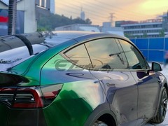 ESSMO PET Galaxy Dust Gloss Aurora Green Car Vehicle Vinyl Wrap Decal Sticker