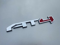 2021 2022 GMC Canyon AT4 Door Tailgate Emblem Overlay Decals Set White