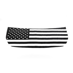 PVC Car Front Engine Hood Sticker Decal Cover Trim For Ford Bronco 2021+ US Flag