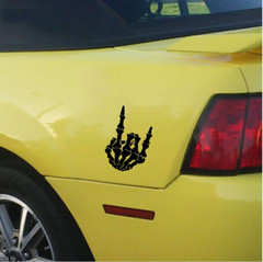 Car Window Body Side Fender Decals Skull Finger Coolest Graphics Vinyls Stickers