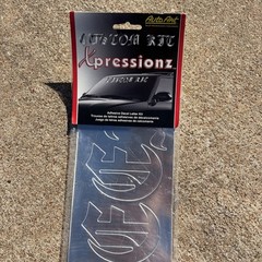 Custom Windshield Decal Kit Chroma Auto Art Xpressionz Car Truck Sticker USA