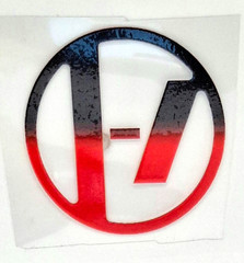 Twenty One Pilots Logo UV DTF Gradient Decal Waterproof Durable | For Vehicles+