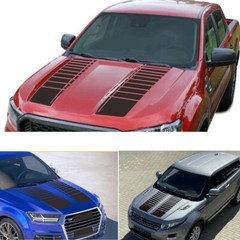 Vinyl Black Stripe Decal Graphic Sticker For Body Hood Car Truck Accessories