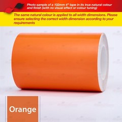 9/16″ Vinyl Pinstriping PinStripe Car Styling Double Tape Sticker 15mm ORANGE