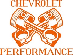 Chevrolet Performance in your choice of color 7″w x 5″h