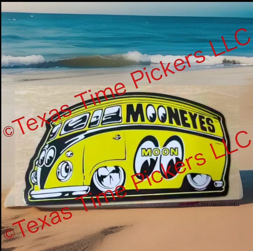 🔥MoonEyes Soft Fridge MAGNET Rat Fink HOT ROD Refrigerator TOOL BOX Moon Eyes