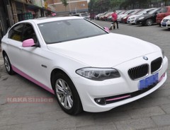 Full Car Wrap White Rainbow Mirror Satin Chrome Pearl Glossy Vinyl Sticker CFUS