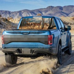 Pickup Truck SUV Car Rear Window Graphic Decal-Tint Print Sticker Deer Animals