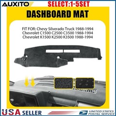 For Chevy C1500 C2500 C3500 K2500 1988-1994 Gray Dash Mat Dashboard Cover 1-5X