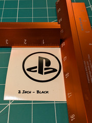PlayStation Round Logo Die-Cut Vinyl Decal – Peel and Stick, Multiple Sizes