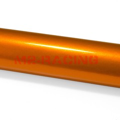 Premium Orange High Gloss Metallic Glossy Sticker Decal Vinyl Wrap Air Release