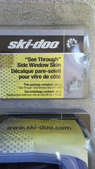 New Discontinued Ski-doo Bee See Through Side window Skin.