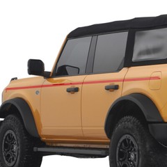 Upper Door Side Line Stripes Decal Stickers for Ford Bronco 4-Door 2021 2022…