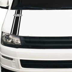 Twin VW Centred Bonnet or Tailgate Stripe 1m Length x1off