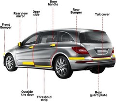 Brushed Metallic Vinyl Tape – Bubble-Free for Perfect Trim Upgrades