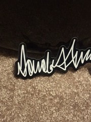 President Donald J. Trump Signature Vinyl Decal Sticker Autograph 4” USA