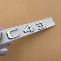 for Mercedes Benz C E S-class modified AMG vehicle emblem bagde C43 C63 E43 e63s