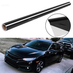 Premium Black 20FT*5FT Vinyl Vynil Car Auto Wrap Sticker Decal Film Sheet Roll