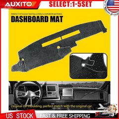 Dash Cover Mat Gray Fit Chevrolet C1500 C2500 K1500 K2500 1988-94 Dashboard 1-5X