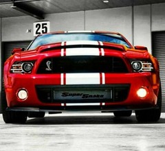 Full Body Stripe racing rally Kit for Ford Mustang Projector 2005 2006 2007 halo