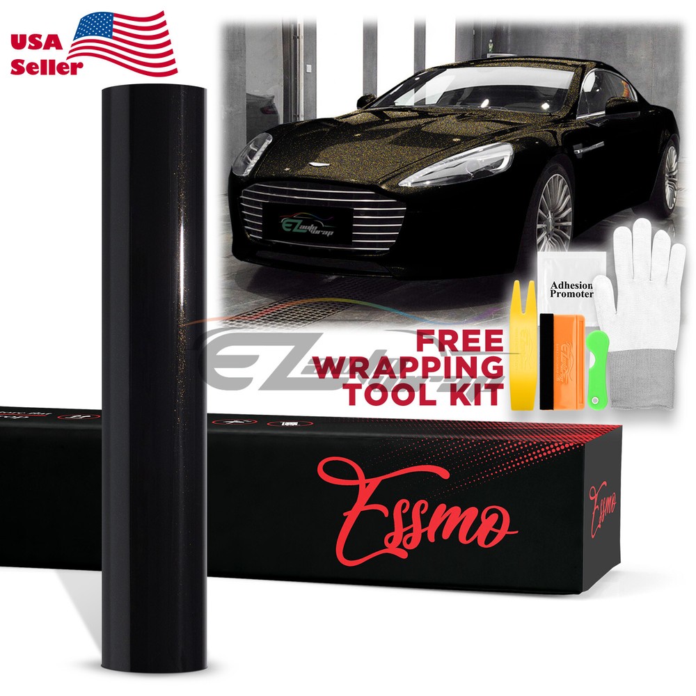 Color PPF Paint Protection Film Gloss Black Gold Metallic Scratch Shield Wrap
