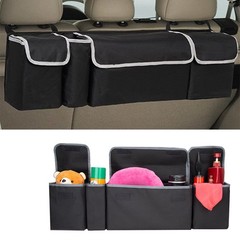 1/2Set Car Trunk Interior Oxford Organizer Headrest Back Storage Seat Bag 4Pocke