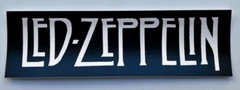 Led Zeppelin Sticker Vinyl Decal Car Bumper Window 2.5″ X 9″ (8)