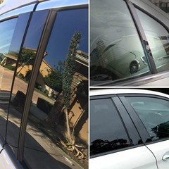 8/16Pcs gloss Window Door Black Pillar Post Trim Cover Fit Toyota Camry 2018-202
