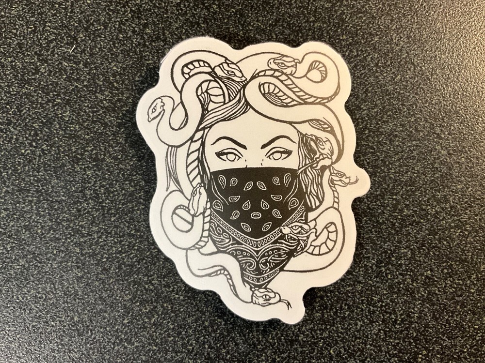 Motorcycle Sticker for Helmets or toolbox #3,432