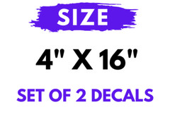 4×4 Decal Set Fits: 2009 – 2016 Ford F-150 Truck Bed Off Road Vinyl Stickers