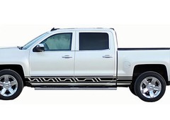 Car Side Stripe Graphics Sticker For Silverado Ford F150 Vw Amarok Hilux Tacoma
