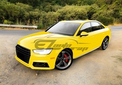 5FTx9FT PPF Lemon Yellow Gloss Color Vinyl Paint Protection Film Scratch Wrap