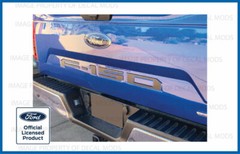 2019 Ford F150 Tailgate Inserts Decals Letters Indent Stickers – MATTE BLACK