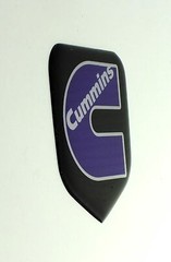 GRILLE EMBLEM fits RAM Diesel 1994-2002 Black/Purple