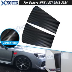 Upper Air Outlet Side Fender Pre-Cut Carbon Pattern Decal For WRX STI 2015+