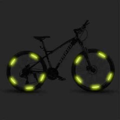 20 pcs Reflective Sticker Strip Decal Wheel Hub Rim Stripe Tape Car Accessories
