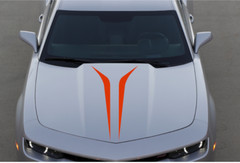 36″ Long Car Hood Decal Sticker Universal Auto Racing Body Stripe Vinyl [H2]