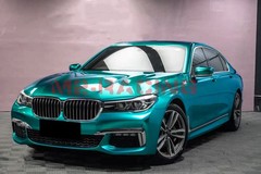 ESSMO PET Super Gloss Metallic Emerald Green Vehicle Vinyl Wrap Decal Like Paint