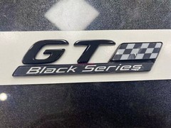 Glossy Black GT Number Trunk Letters Badge Emblems Sticker For Mercedes Benz
