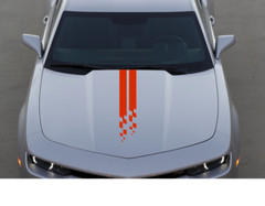 36″ Long Car Hood Decal Sticker Universal Auto Racing Body Stripe Vinyl [H1]