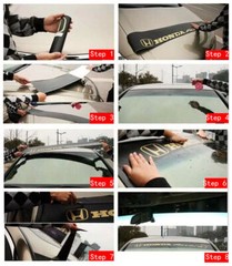 NEUSPEED Car Front Rear Windshield Decal Vinyl Sticker 130x21cm Universal Fit